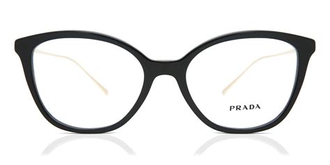 Prada PR 11VV 1AB1O1 Eyeglasses in Black 